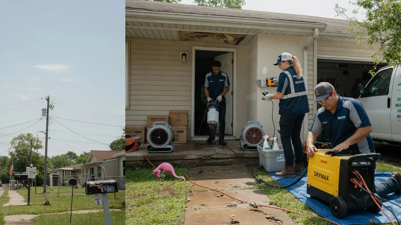 Storm Damage Water Removal in Cortland, OH near me